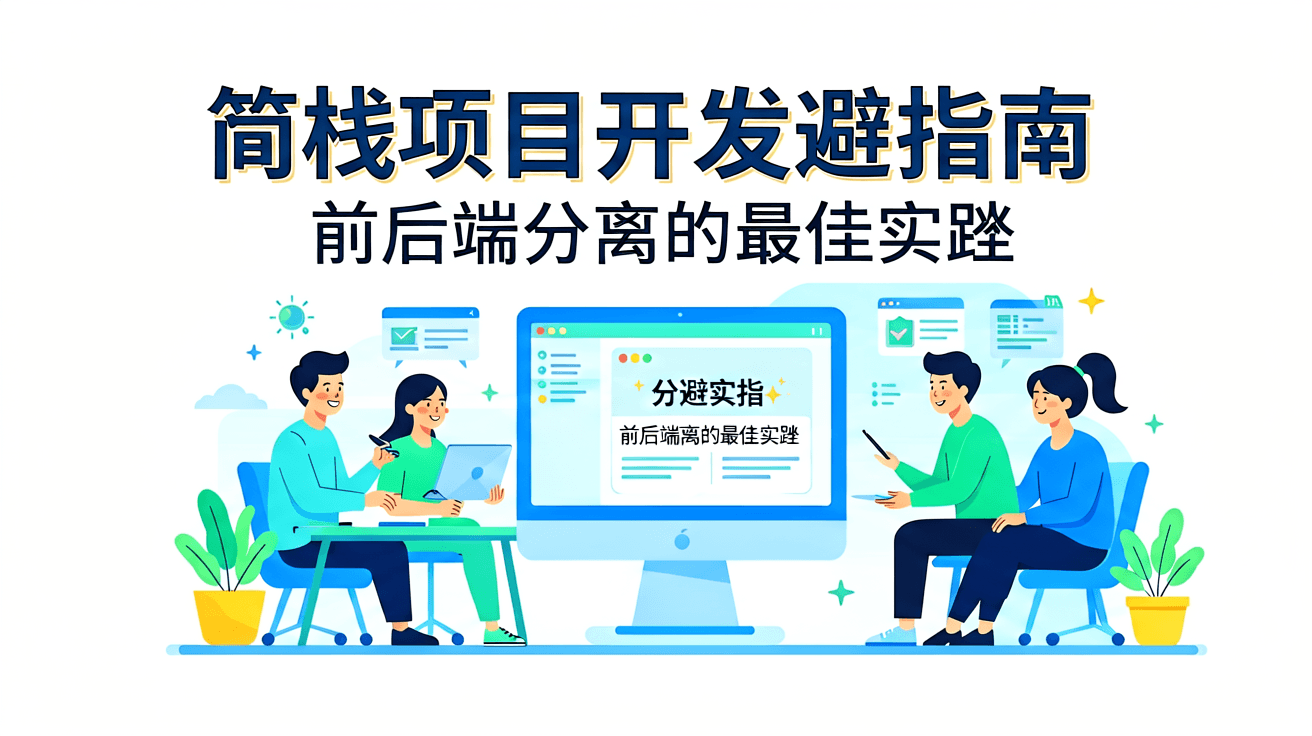 全栈项目开发避坑指南:前后端分离的最佳实践